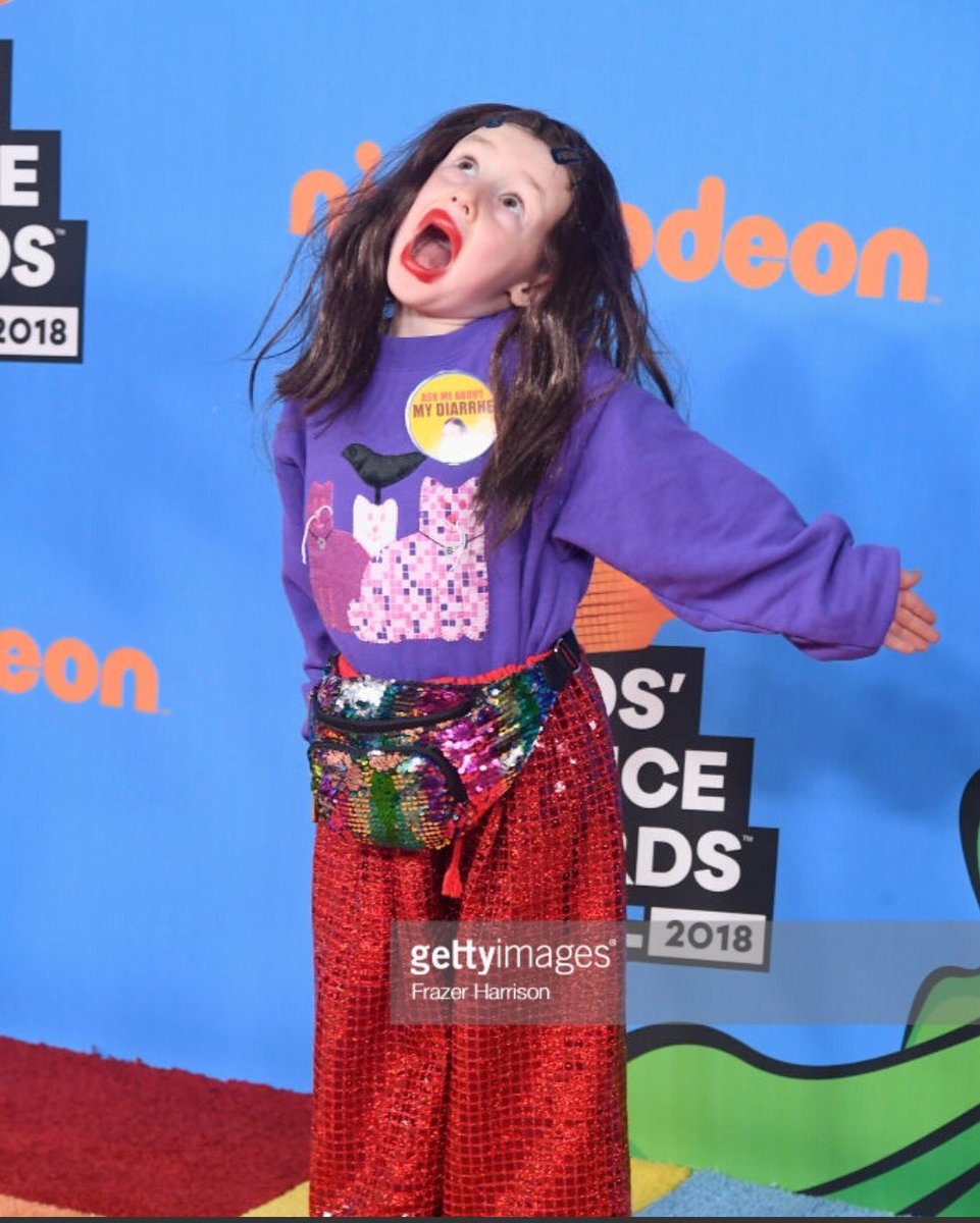 ballingerfamily's tweet photo. So proud of this little guy! He was told last minute he could do this for his aunt who was stuck at an airport. Totally rocked it! What a champ! @Nickelodeon #kca https://t.co/UItt5YxLhb