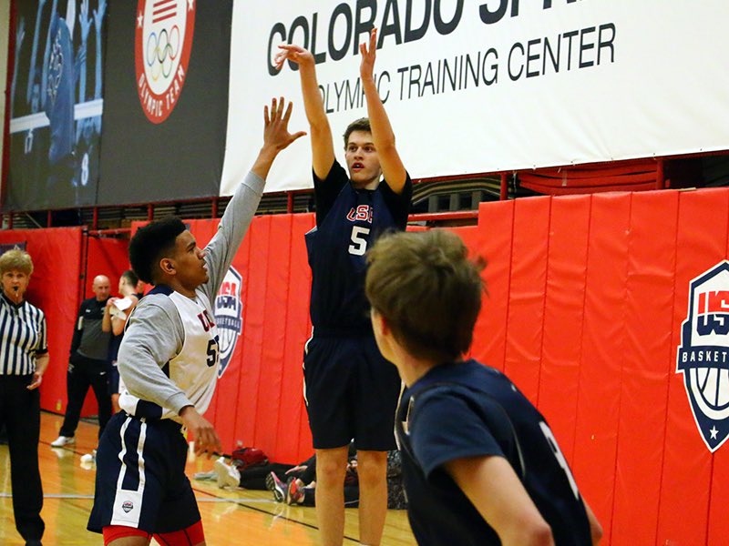 LaneTechHoops's tweet photo. The boys from Team H2O went 3-2 in pool play and advance to the knockout rounds tomorrow. At stake is an automatic bid to the Youth Olympic Games in Buenos Aries, Argentina to represent the United States at the U18 level. 🇺🇸 #LaneWay #USAWay #3L3VATE https://t.co/b1585PJ16a
