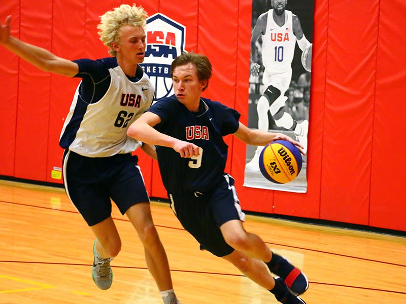 LaneTechHoops's tweet photo. The boys from Team H2O went 3-2 in pool play and advance to the knockout rounds tomorrow. At stake is an automatic bid to the Youth Olympic Games in Buenos Aries, Argentina to represent the United States at the U18 level. 🇺🇸 #LaneWay #USAWay #3L3VATE https://t.co/b1585PJ16a