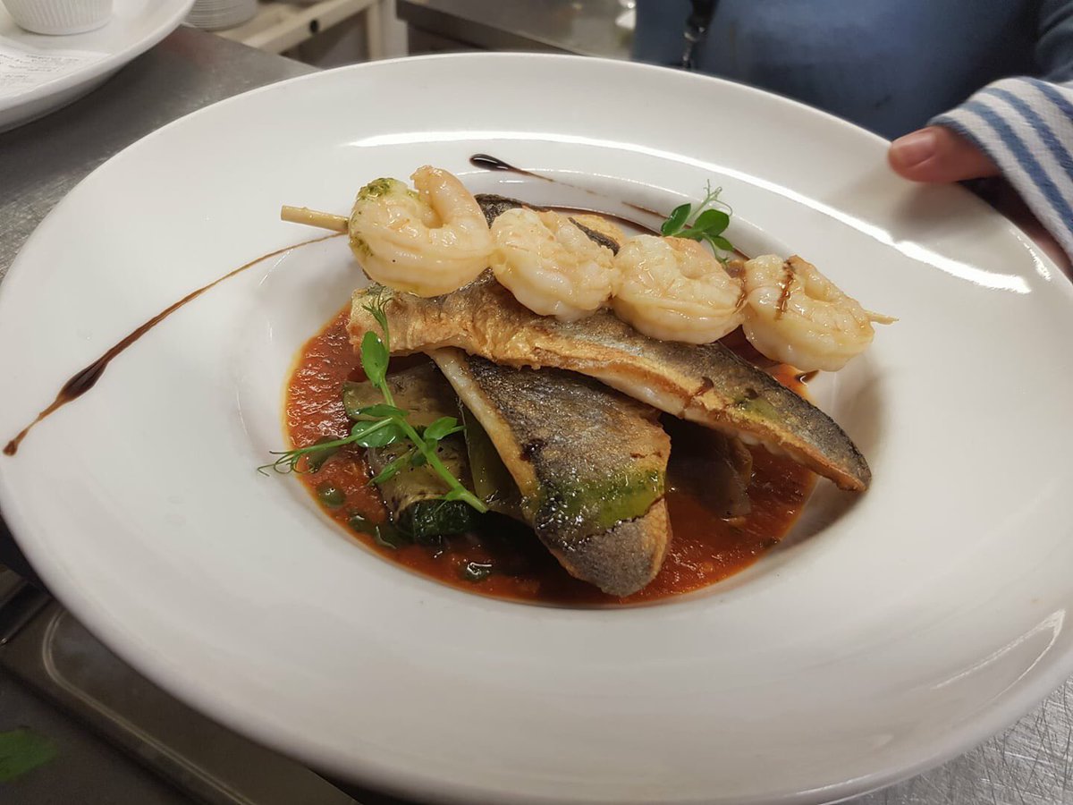 Our fish special on this evening. 
Fresh Seabass 🐟🐟
Only the best from our head chef Andre!❤️ #sligo #wildatlanticway #fresh #food