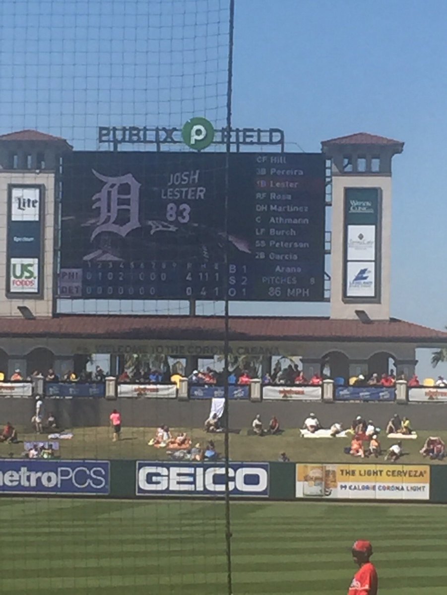 Jeff_Duncan24's tweet image. Really awesome to see 2 @KentStBaseball greats in the lineup for the @tigers today. @dyl_rosa in the 4 hole and @lburch27 in the 7 spot.