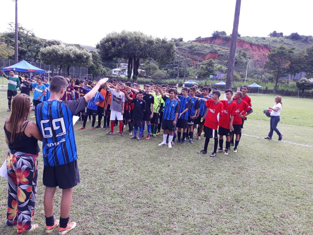 interdeman's tweet photo. Em nossa primeira partida oficial hoje, começamos o campeonato com o pé direito, conquistando os 3 pontos com um placar de 6x1 e assumindo a liderança do Grupo 2. 🔵⚫️ https://t.co/nkCAyirubf