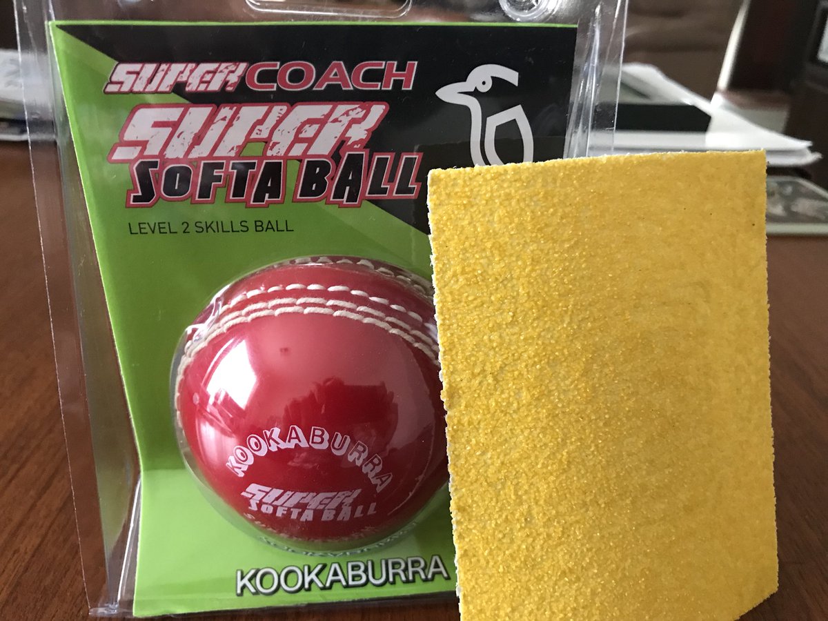 largeOra's tweet photo. Going to a 4 year olds birthday this arvo, have got him the Bancroft/Smith Ball. #SAvsAUS https://t.co/aU7LeqxRwr