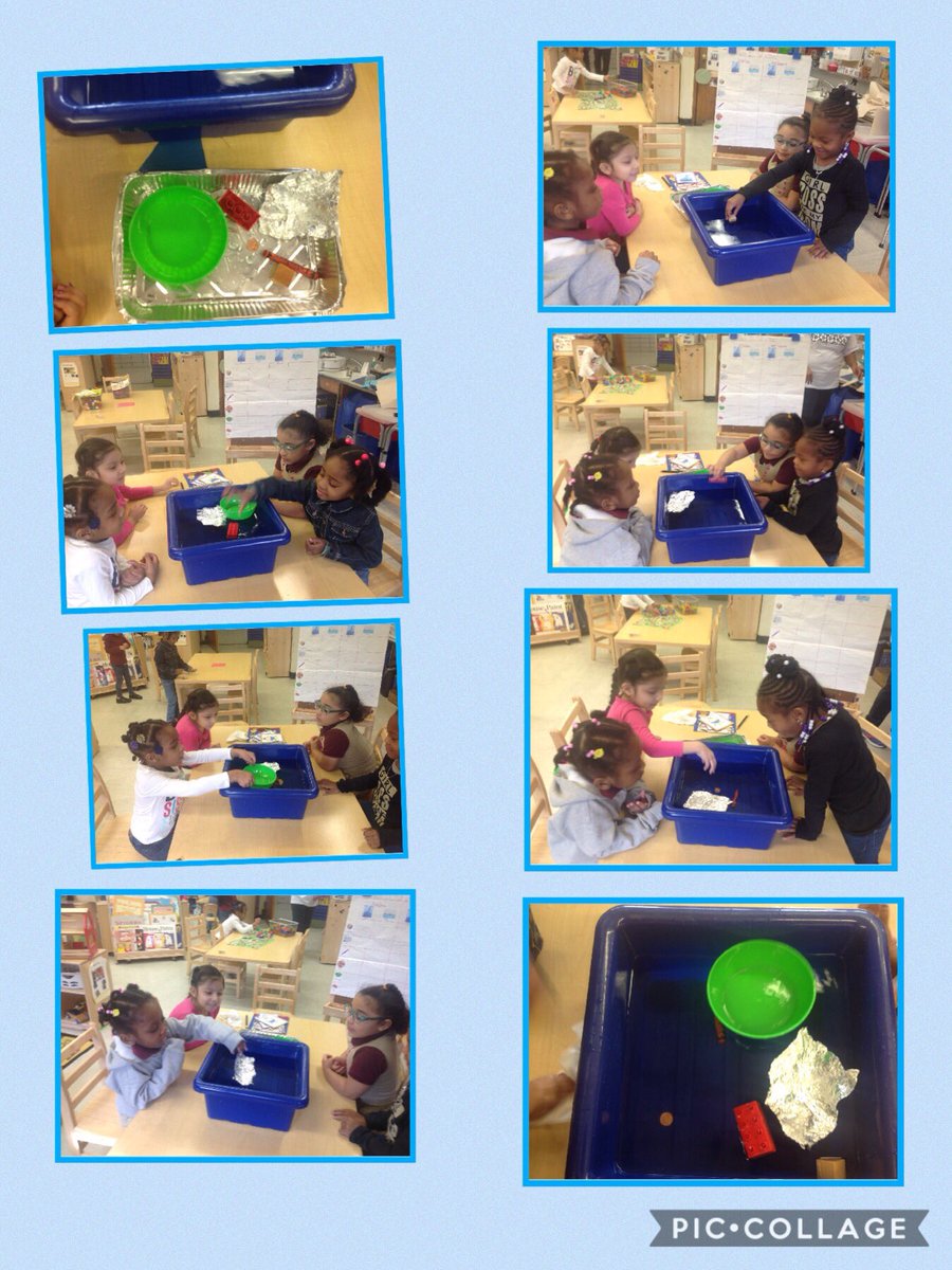 Pre K 121 predicts:   Will it sink or float?#ps76