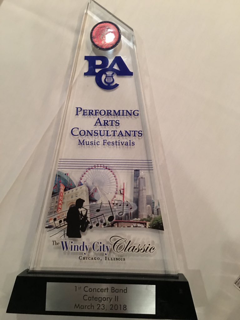center58bands's tweet photo. Congratulations to the Center High School Concert Band on our Silver Award at the Windy City Classic Music Festival! #CenterSD #musicfestivalsandtours https://t.co/vU1myifiB2