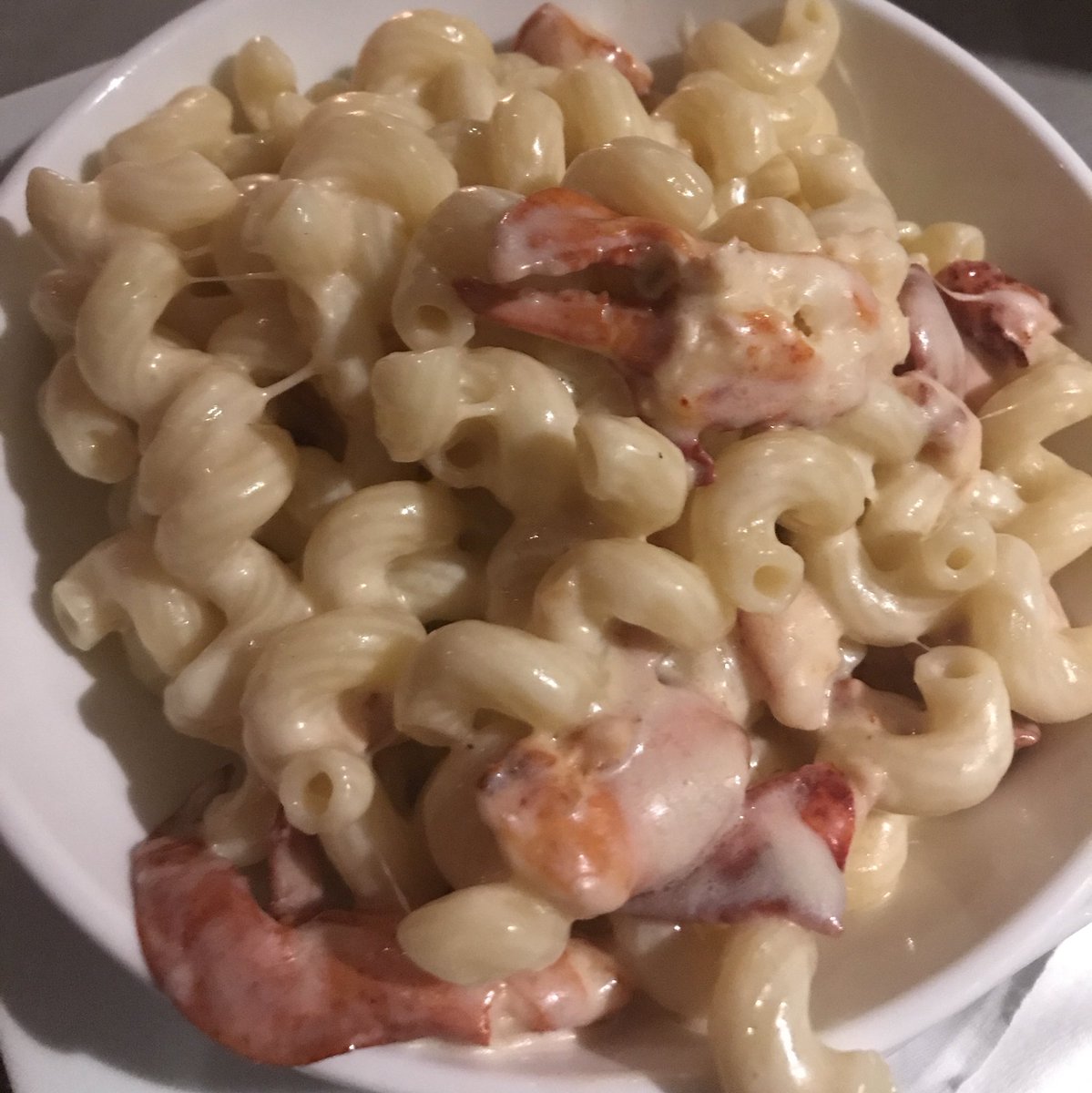 Lobster mac and cheese at Red 36! #lobster #macandcheese