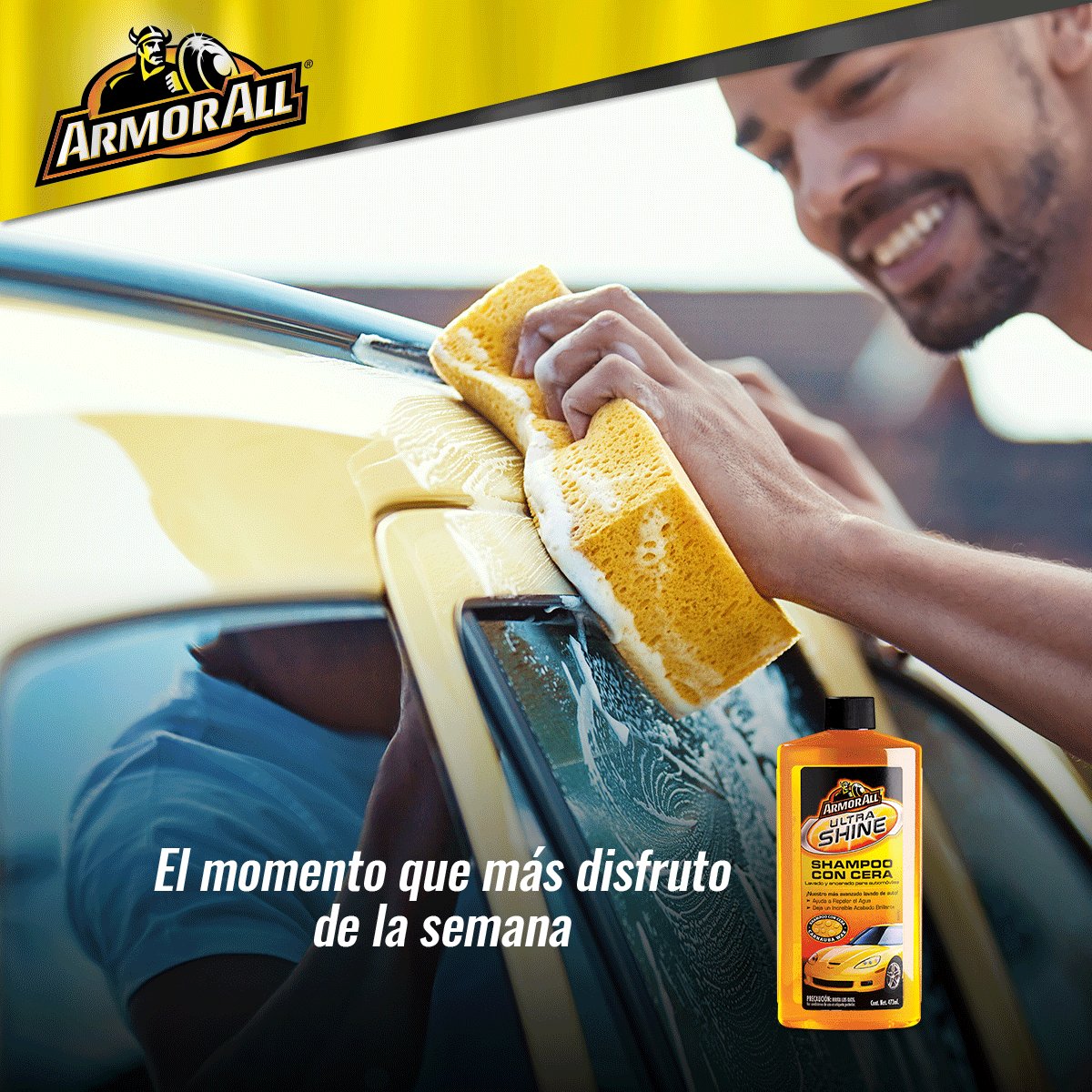 armorallmx's tweet photo. Haz el momento del lavado más agradable con nuestro Shampoo con Cera Ultra Shine. Cómpralo en @autozonemexico aquí: https://t.co/VK9GkyaDTH https://t.co/Fp9u0MJjoD