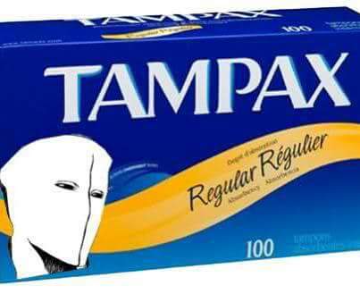 CuartaTaichou's tweet photo. "Ladies, don't forget about your box of Aizen Tampax for they are super absorbent against the strongest of leaks." https://t.co/5z7WMVTcO5