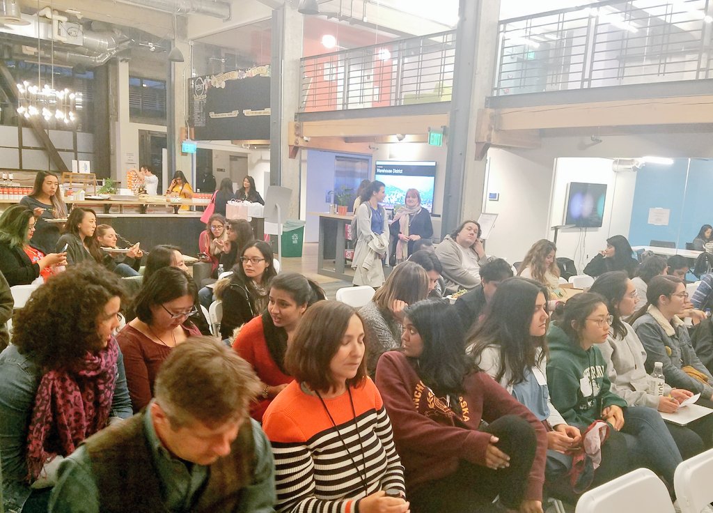 TheExpatWomanUS's tweet photo. The hackathon is over, and we are simultaneously energized and exhausted. The presentations of our hacks are about to begin!
#tewhack #Hackathon #allwomenhack https://t.co/azzrjdKRsW