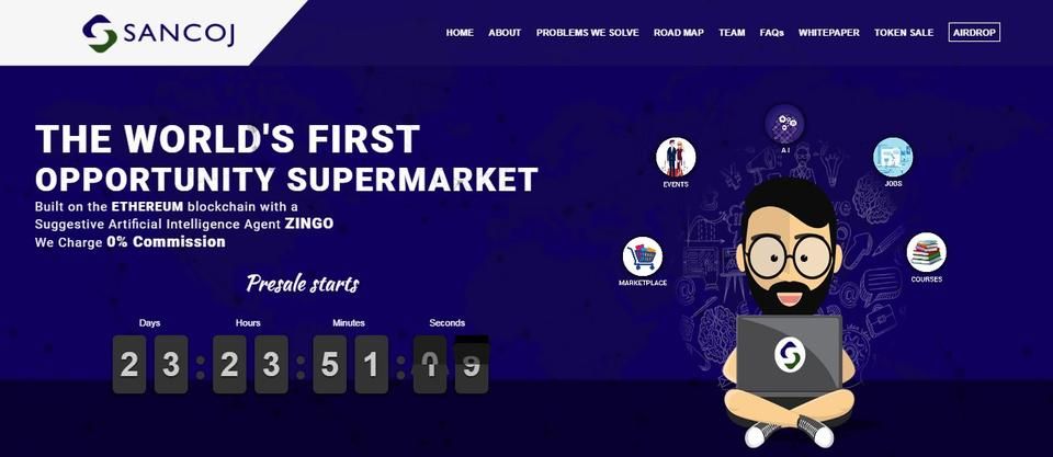 AirdropAlert007's tweet photo. Sancoj Airdrop

✅Register here: https://t.co/QaN4ELlCUA

- Click "AIRDROP" and Register
- Join Sancoj Telegram
- Enter Telegram username and ETH address
-Complete all other tasks to earn extra tokens https://t.co/Ak7jgV28yB