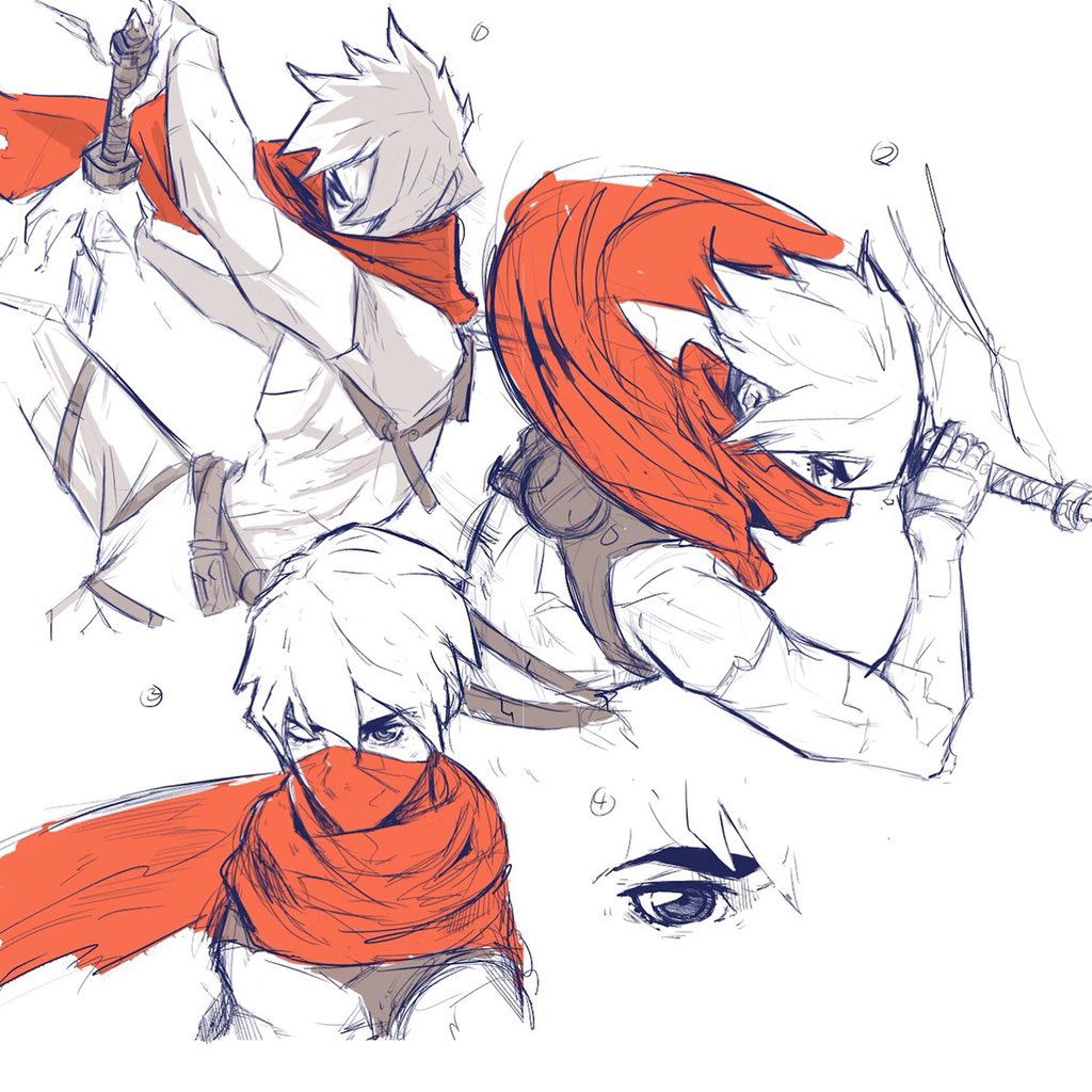 How To Draw Ninja Poses