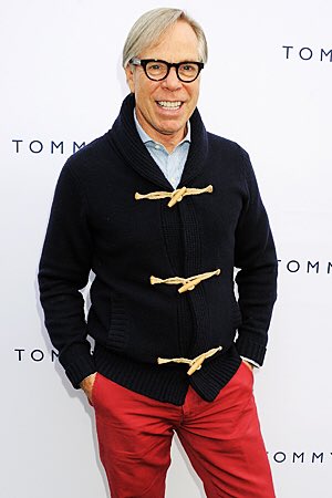 Also; happy birthday to my father; Tommy Hilfiger. 
