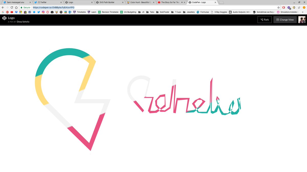 DeepSohelia's tweet photo. Don't do SVG graphics, especially complex ones, by hand, kids, it's not a fun time. At all. (https://t.co/P90Adndcaf)

Not bad for 30 lines though! https://t.co/5T2xE71mby