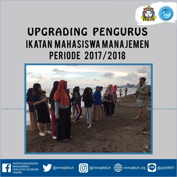 immajfebuh's tweet photo. Telah berlangsung Upgrading Pengurus IMMAJ 2017/2018 yang bertempat di Pantai Tanjung Bayang
#berjalanberkaryadantumbuhbersama #immajfebuh #upgradingpengurus https://t.co/I4Zrf3dX3p