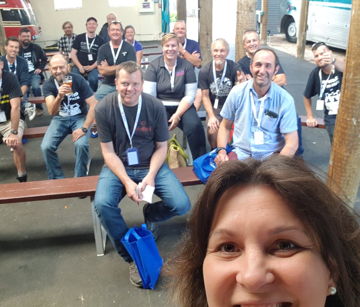 Keen bunch ready to learn all about how to brew perfect red beer using Shepherds Delight. Will share the talk on my blog tomorrow #keepaneye #redbeers #nzhc2018 #lovegladfield