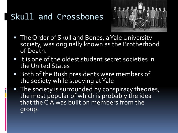 Skull & Bones Society - began at Yale. In 1832,  http://www.bibliotecapleyades.net/sociopolitica/esp_sociopol_skullbones04.htm #QAnon  #Q  #WeThePeople  #TheGreatAwakening  #FollowTheWhiteRabbit  #Qanon8chan  #8Chan  #FakeNews  #IBOR  #InternetBillOfRights  #KeepAmericaGreat