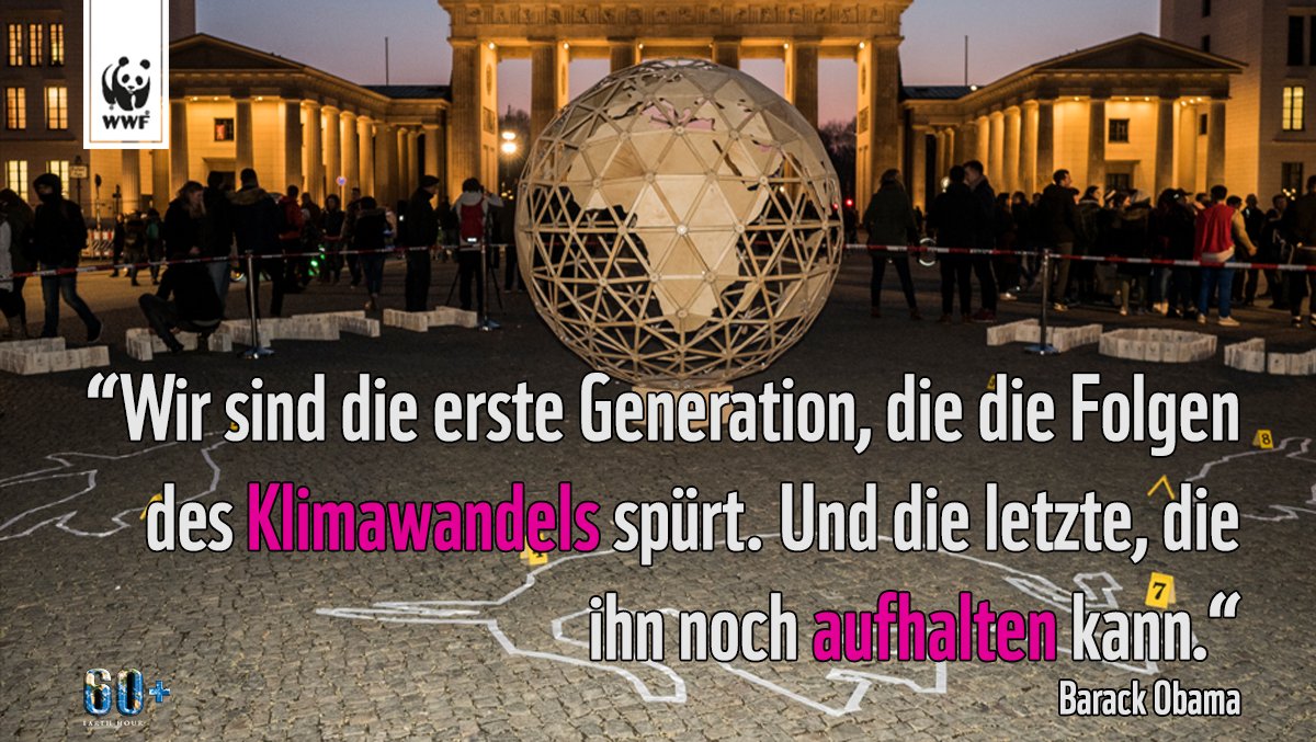 WWF_Deutschland's tweet photo. Unser Zitat zum Sonntag. #EarthHour https://t.co/NXHYRdWDuZ