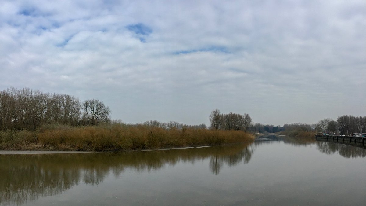 MWezemael's tweet photo. @frankdeboosere @sabinehagedoren @MeteovistaBe #Hamme grijs blauw #bewolkt #vrtweer #weerfoto #DeDurme https://t.co/tqPko53ipO
