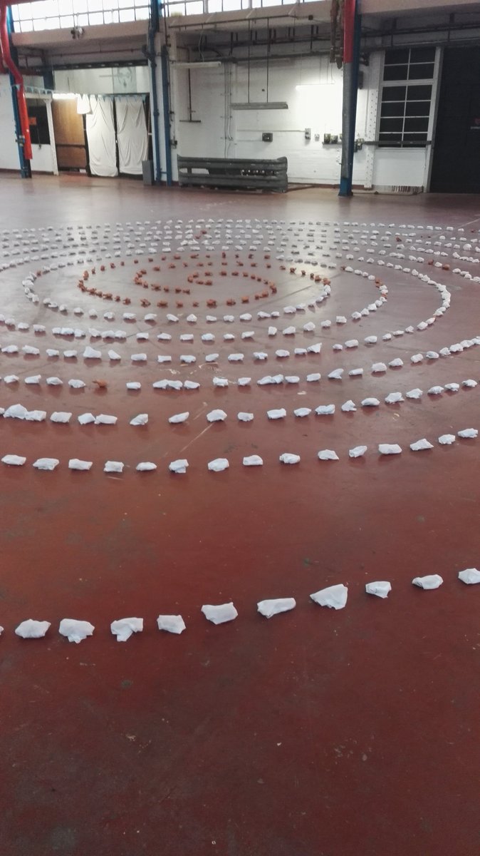 TheWorkshopLDN's tweet photo. #MovingHearts #Spiral and #Intent by #PennyRyan. Only for today in the Workshop #EngineHall with @MigrationUK https://t.co/DW22PCYi1e