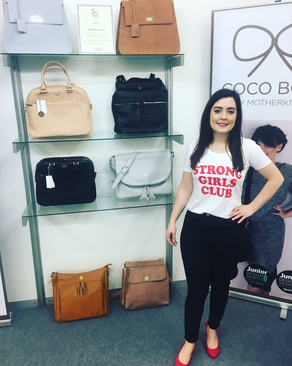 CocoBowBags's tweet photo. CocoBow and @motherknot showing our range at the #harrogatenurseryhair come say hello Q80 #motherknot #changingbags #diaperbags #mummybag #pblogger https://t.co/O8zcYO9NbF