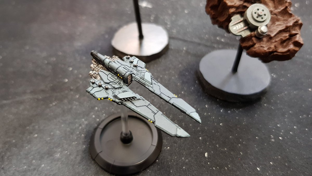 MantikorPaints's tweet image. #DropfleetCommander #UCM color concept done! Balanced between working speed and quality!