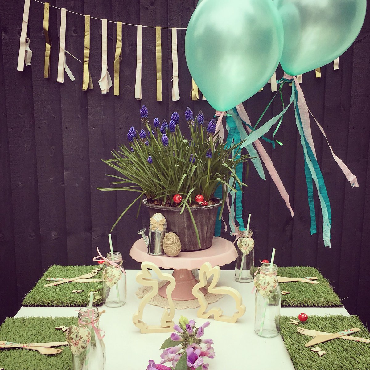 Loved creating this Easter celebration 🐰💕🐥🌸🐣#mrsmyrtle #eastercelebration