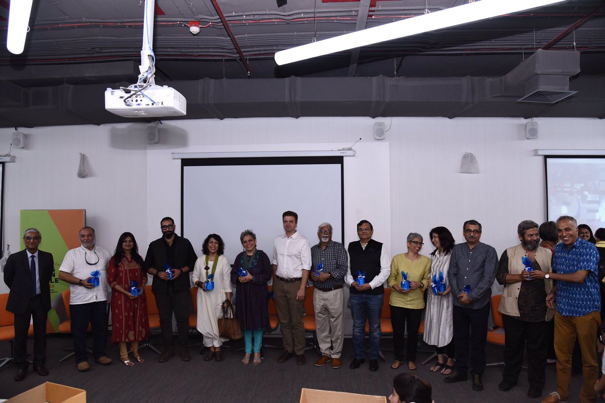 ShanooBhatia's tweet image. And it’s a wrap! 3 months 2 events 5 reviews 1 industry workshop 2 panels with professionals &amp;amp; policy makers! Packed into the building of #makingdesignvisible with @isdimumbai and @pearlacademy  #intense #designswareness #designforpublicspaces #designforbetterliving #design