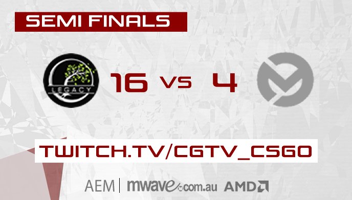 AEM (@aemhq) on Twitter photo .<a href="/LegacyOCE/">Legacy Management</a> get a clean sweep as they secure Map 2 16-4 vs <a href="/MCE_AU/">MC - SIX FEET APART</a> for #AEMLANS4 putting them through to the Grand Final
๐บ twitch.tv/cgtv_csgo .<a href="/LegacyOCE/">Legacy Management</a> get a clean sweep as they secure Map 2 16-4 vs <a href="/MCE_AU/">MC - SIX FEET APART</a> for #AEMLANS4 putting them through to the Grand Final
๐บ twitch.tv/cgtv_csgo