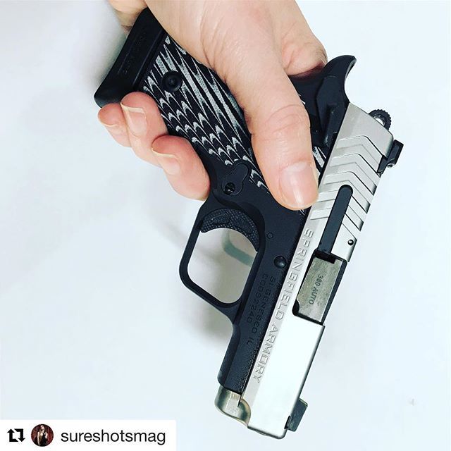 I’m kinda digging this new Springfield .. what do you think? .
.
.
#Repost <a href="/sureshotsmag/">Sure Shots Mag</a> with <a href="/get_repost/">Repost</a>
・・・
@springfieldarmoryinc ‘s new 911 .380 🖤 📷: @4rhota 
#sureshot #austinsureshots #gungirls #shootlikeagirl #sureshotsmag #gungirl #gungirl… ift.tt/2G7eJmA