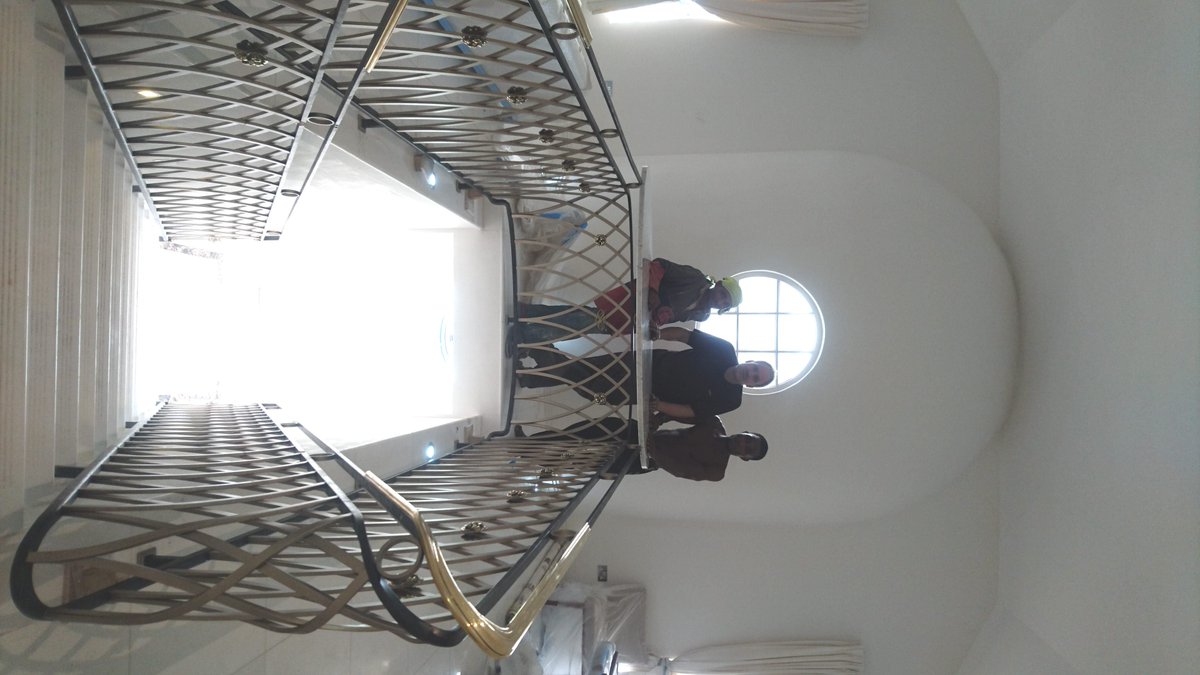 ForgingMatters's tweet image. Staircase balustrades for a property in Lagos.