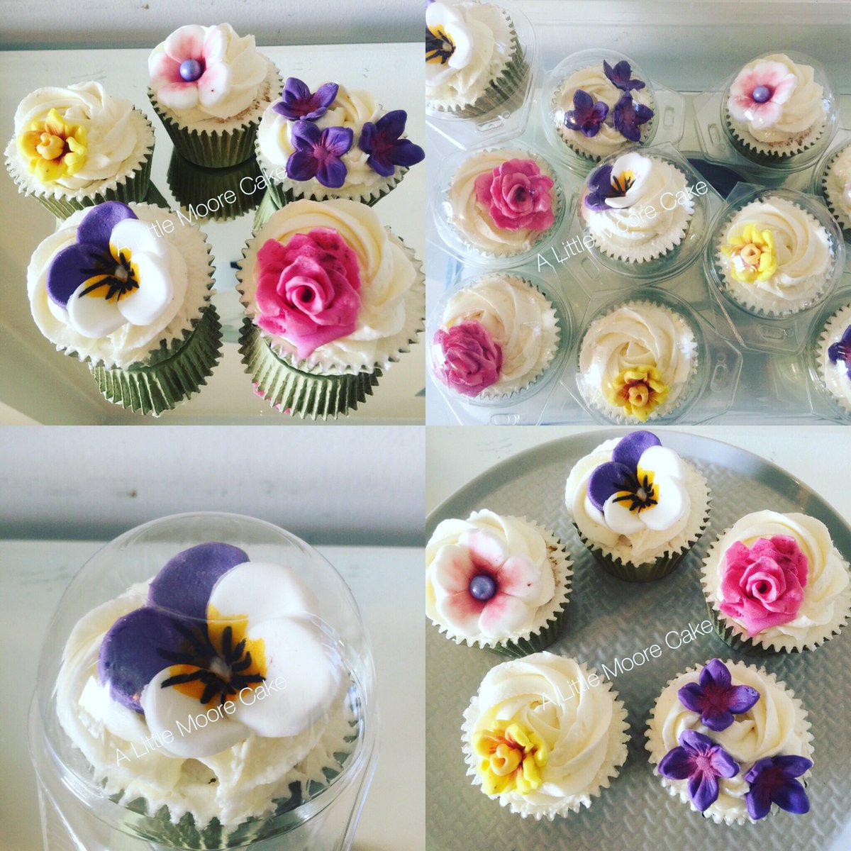 littlemoorecake's tweet photo. Spring cupcake gifts for teachers #cupcakes #flowercupcake #flowercupcakes #spring #springcupcakes #giftforteacher https://t.co/505xYMMPhE
