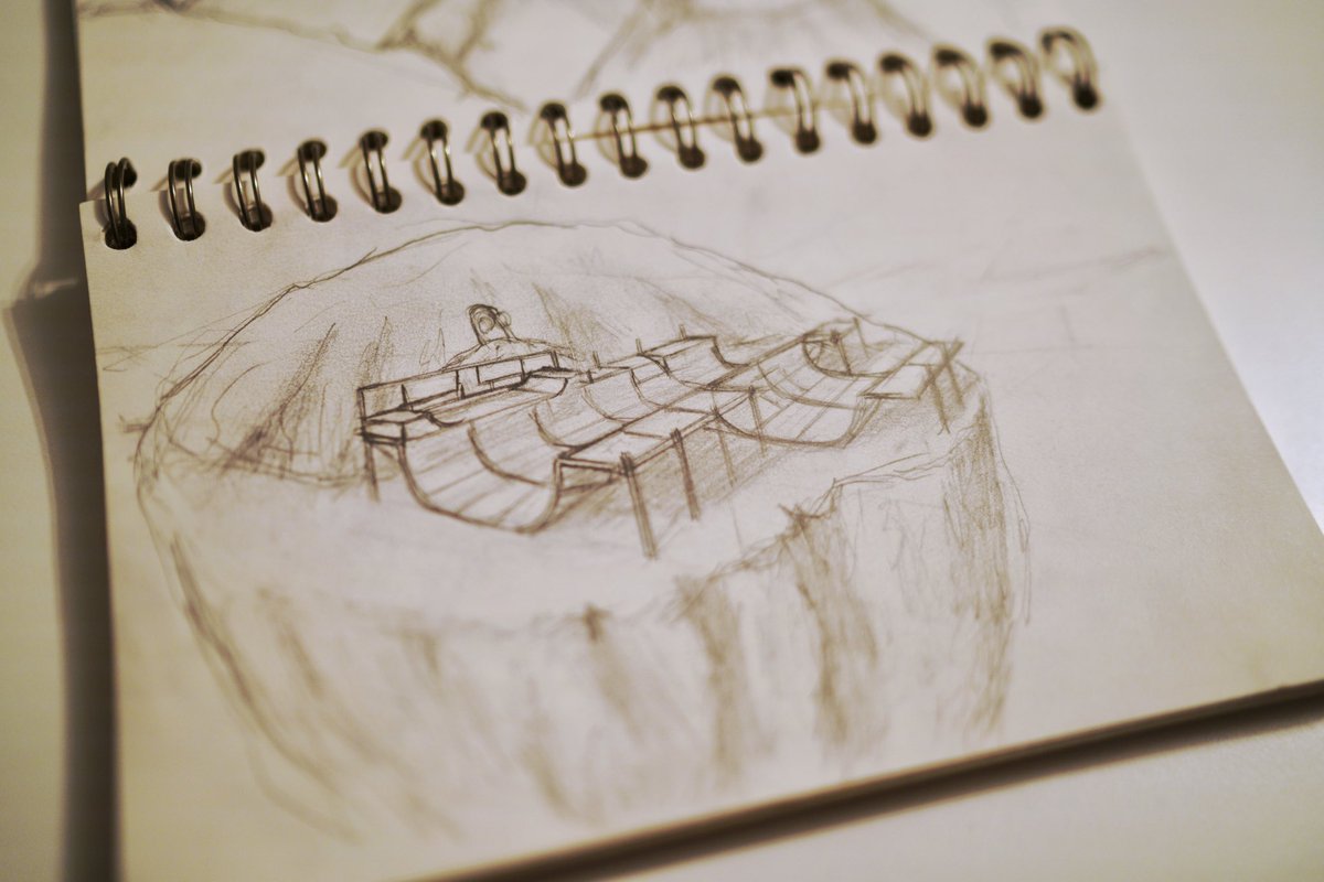 dirt_herder's tweet photo. Heard the wife sorting through some things in the office.  A short while later she emerged with a sketchbook holding old memories.

#gamedevelopment
#thps
#thps2
#tonyhawksproskater
@Neversoft 
@tonyhawk https://t.co/LNQqzQjQgb