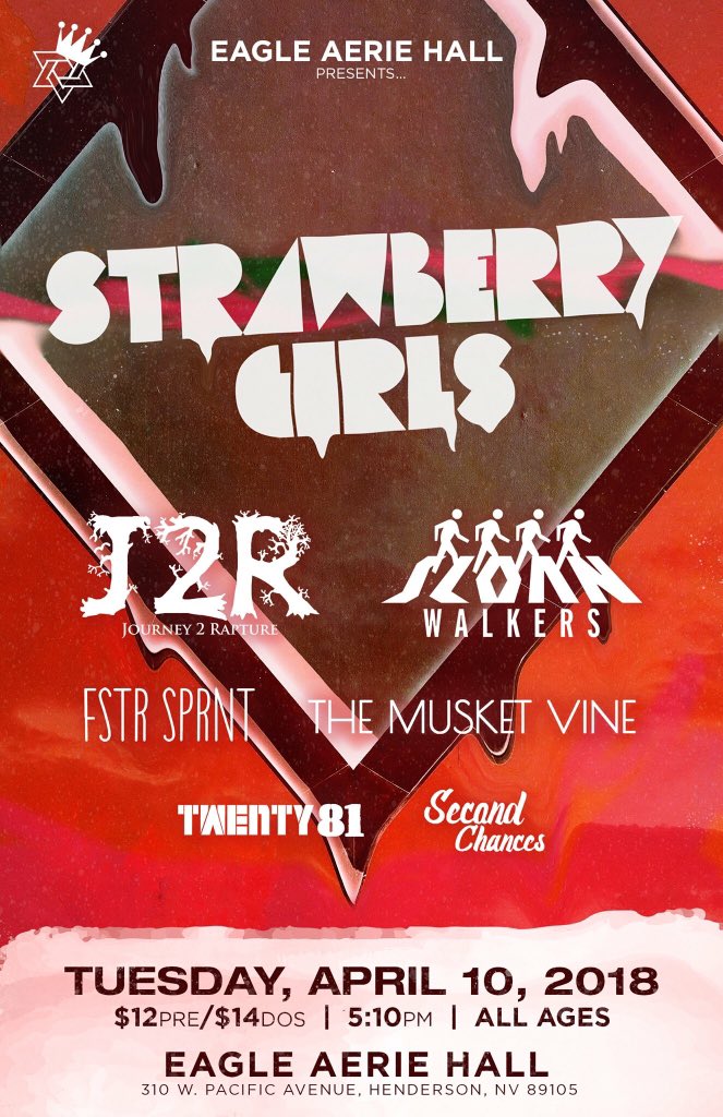 Show coming up!! If you need tickets hit us up!