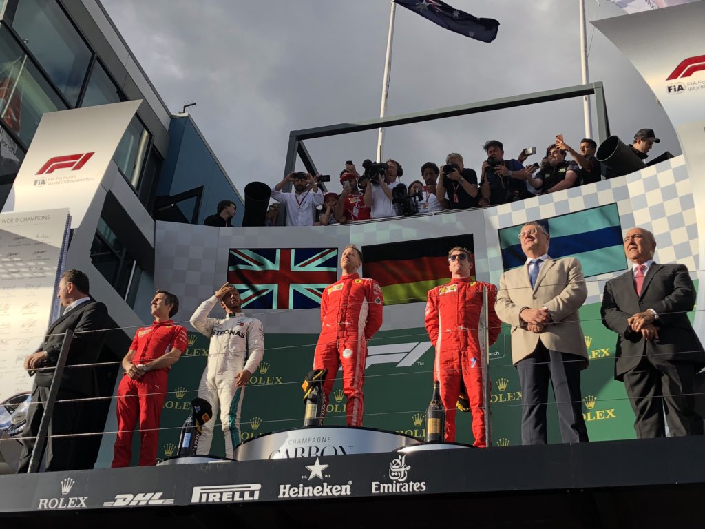 Ausztrál Nagydíj: Vettel nyerte a szezonnyitót, Hamilton és Kimi előtt