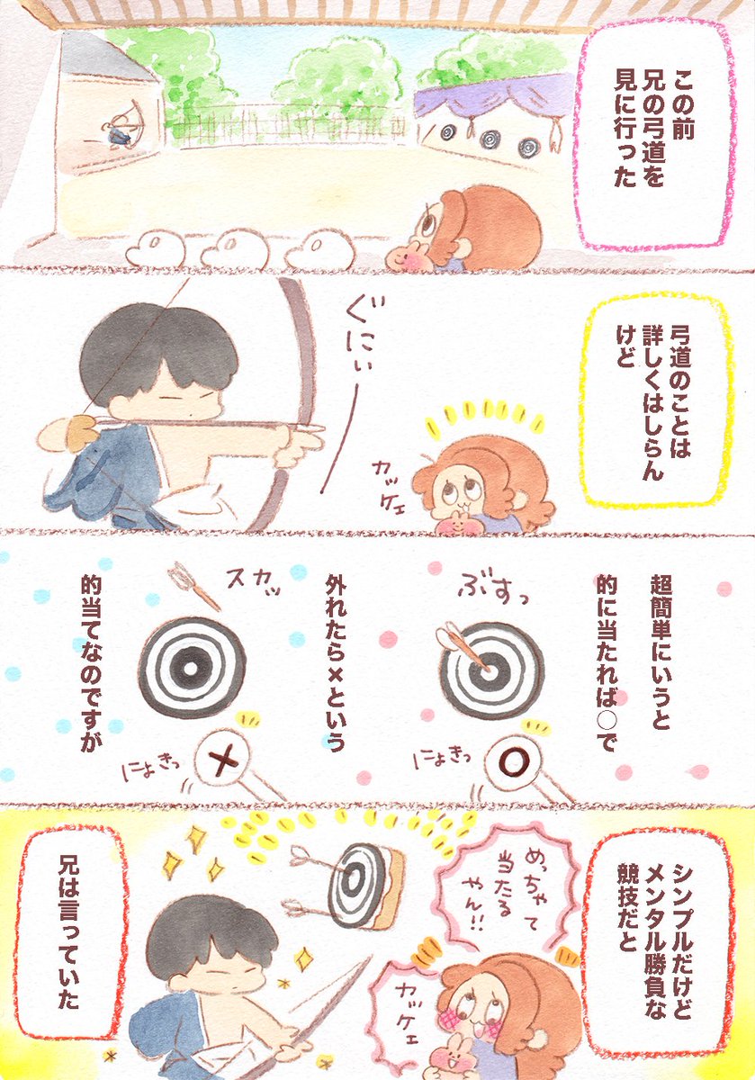 当たるか外れるか か かだけを考えていてはいけない 弓道やってる兄から聞いた話が考えさせられる Togetter 当たるか外れるか か かだけを考えていてはいけない 弓道やってる兄から聞いた話が考えさせられる Togetter