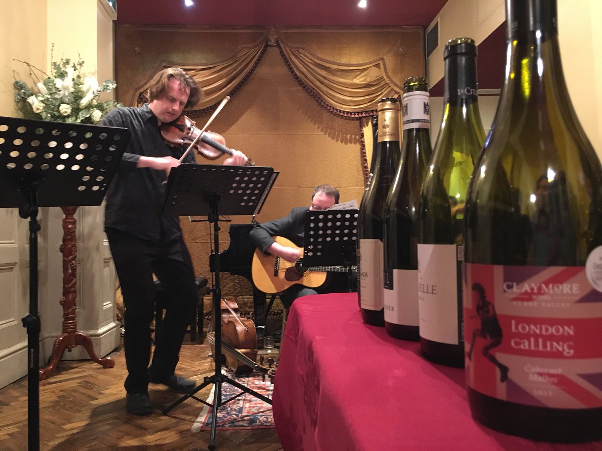Brilliant evening with <a href="/ViolinSchoolLDN/">ViolinSchool & The Violin Orchestra</a> pairing some of our grand wines with some fantastic music performed beautifully. Thanks for hosting!