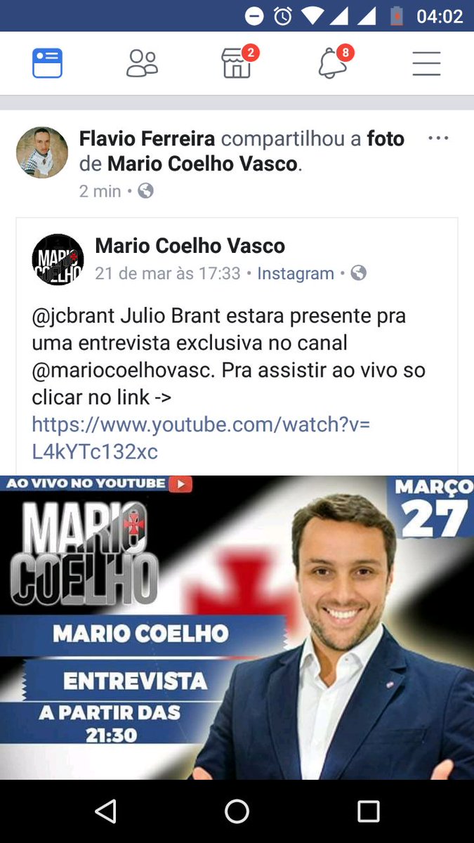 meu presidente <a href="/jcbrant/">Julio Brant</a> vamos subir essa ideia #sejasociosejavasco @mariocoelhvasc