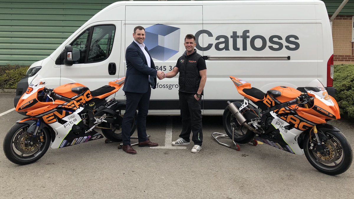 CatfossModular's tweet photo. @CatfossModular Proud sponsor of @EverquipRacing and @bjornestment27 in this years British SuperSport @DickiesRacing Good luck team, roll on @DoningtonParkUK #Attheforefrontofmodularconstruction #wearethepits #hellyeah https://t.co/MITQc5AhxC