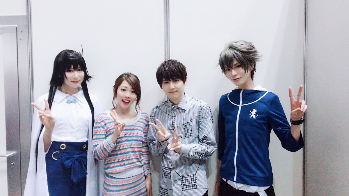 福圓美里 クロジ 白い雪と赤い華 準備中 Twitter પર そして ろヴらじのステージ りなちゃんは他のステージがあったので 梶くんが来てくれました 千尋と優羽莉のコスプレイヤーさんも来てくれました そして なんとなんと ロードオブバーミリオン