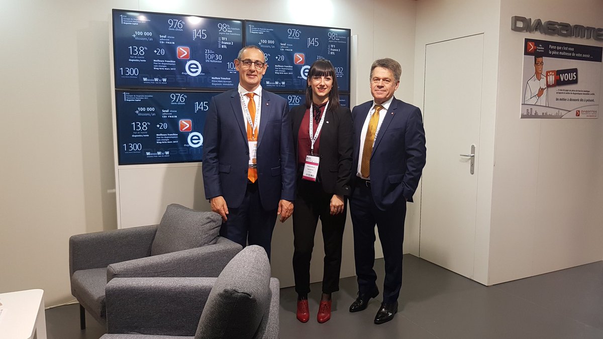Diagamter's tweet photo. La team Developpement presente sur @Franchise_Expo a #Paris vous attend. Venez la rencontrer  😉 #Franchise #jobsearch #reconversion #entreprendre https://t.co/3qwTQAVRT4