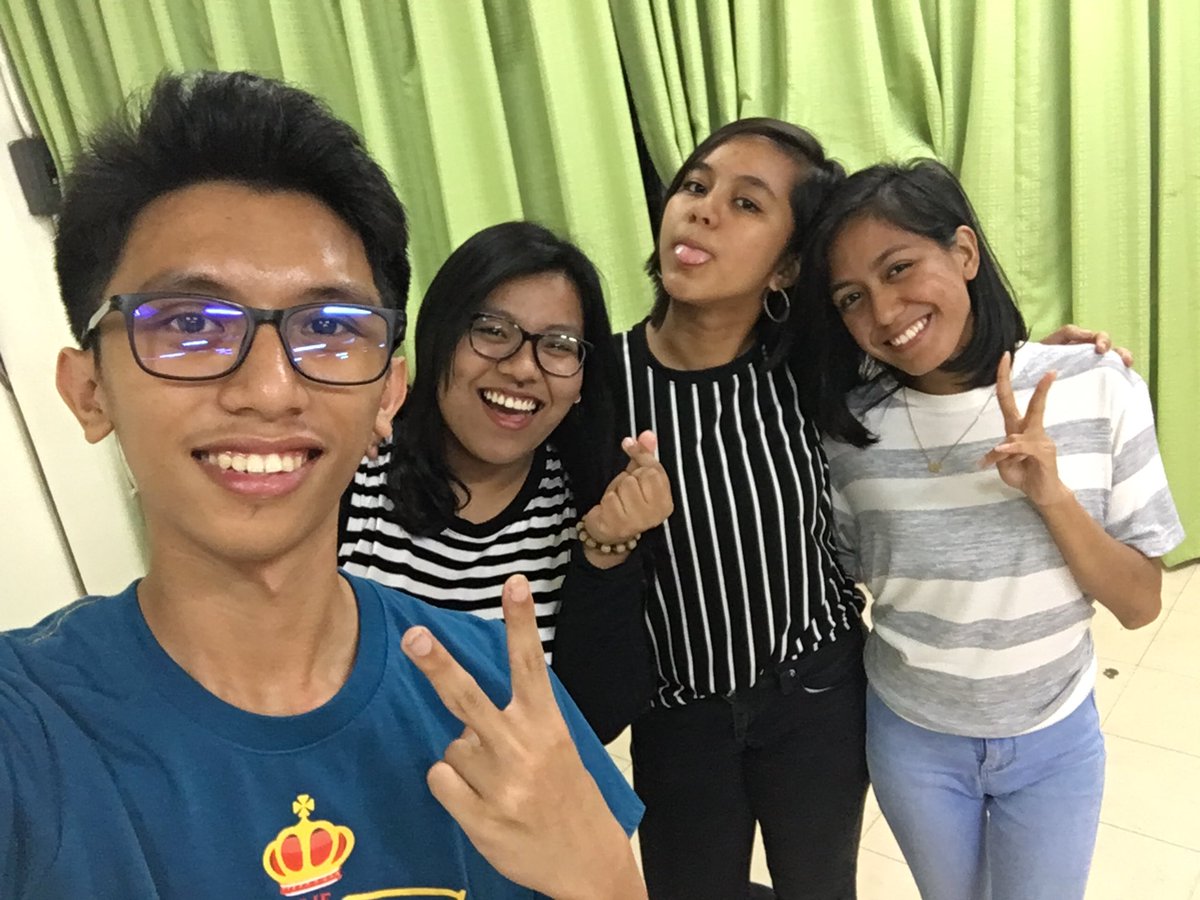 denieldlr's tweet photo. biglaan/labas ng comfort zone/undermanned pero praise God for these DOCU people ng year end party ng campus based laguna 😁 #blessingamazing https://t.co/0A8uYBbjxN