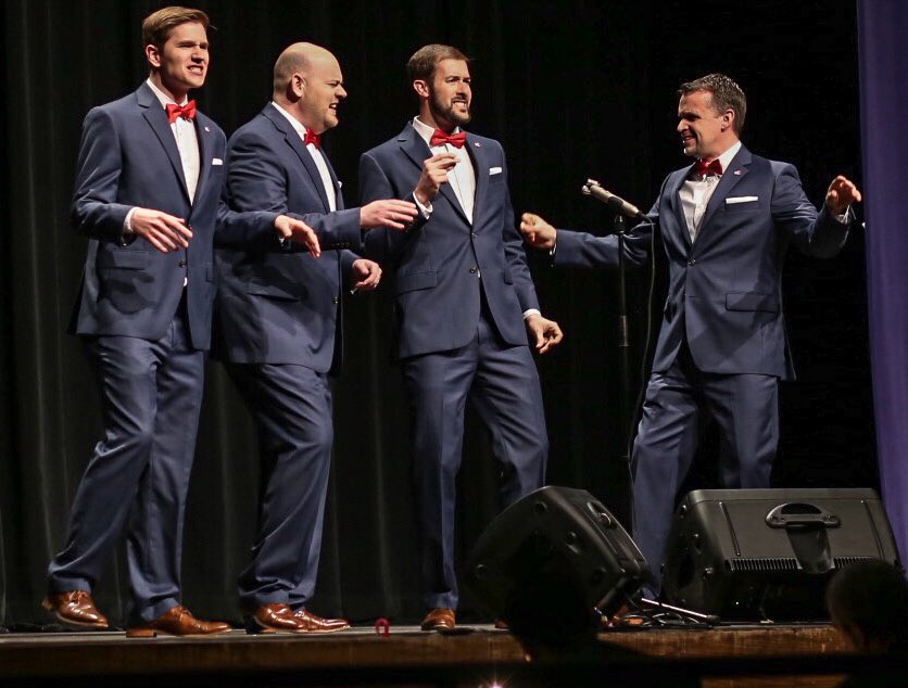 Big Thanks to <a href="/cardinalbhs/">Cardinal District</a> for welcoming us to Indiana. Proud of the 75.2 we put up this weekend. Movin’ On Up!
#BarbershopHarmony
#AdAstra
#ToTheStars