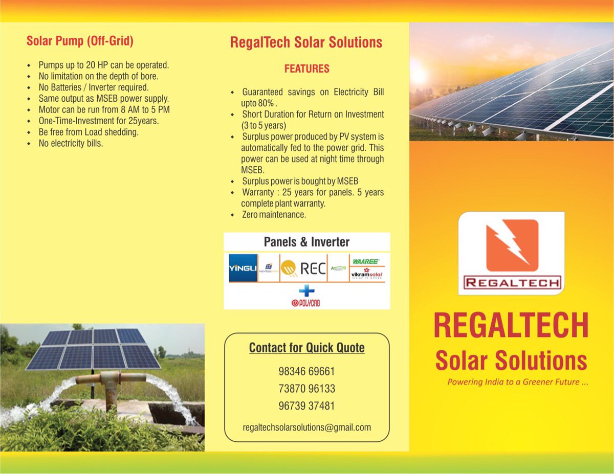 RegaltechSolar tweet picture