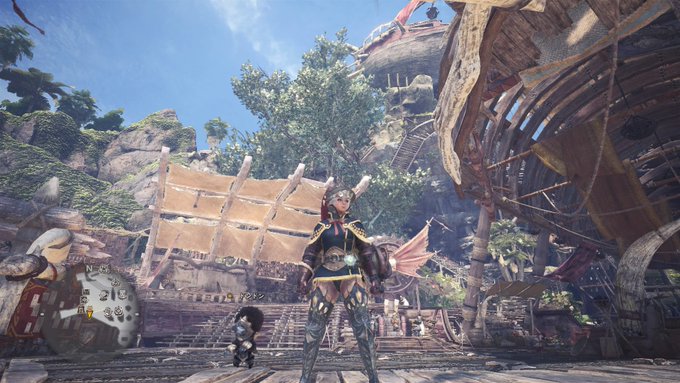 調査レポート集め用の装備
お尻眺めながら回ってる
 #PS4share 