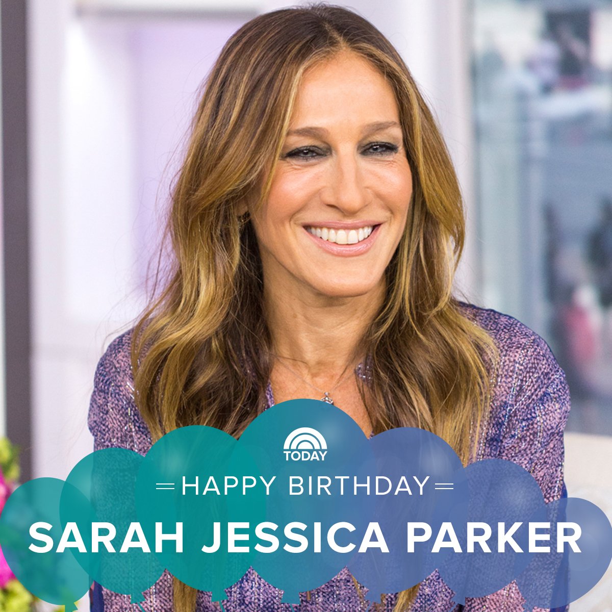 Happy birthday, Sarah Jessica Parker!  