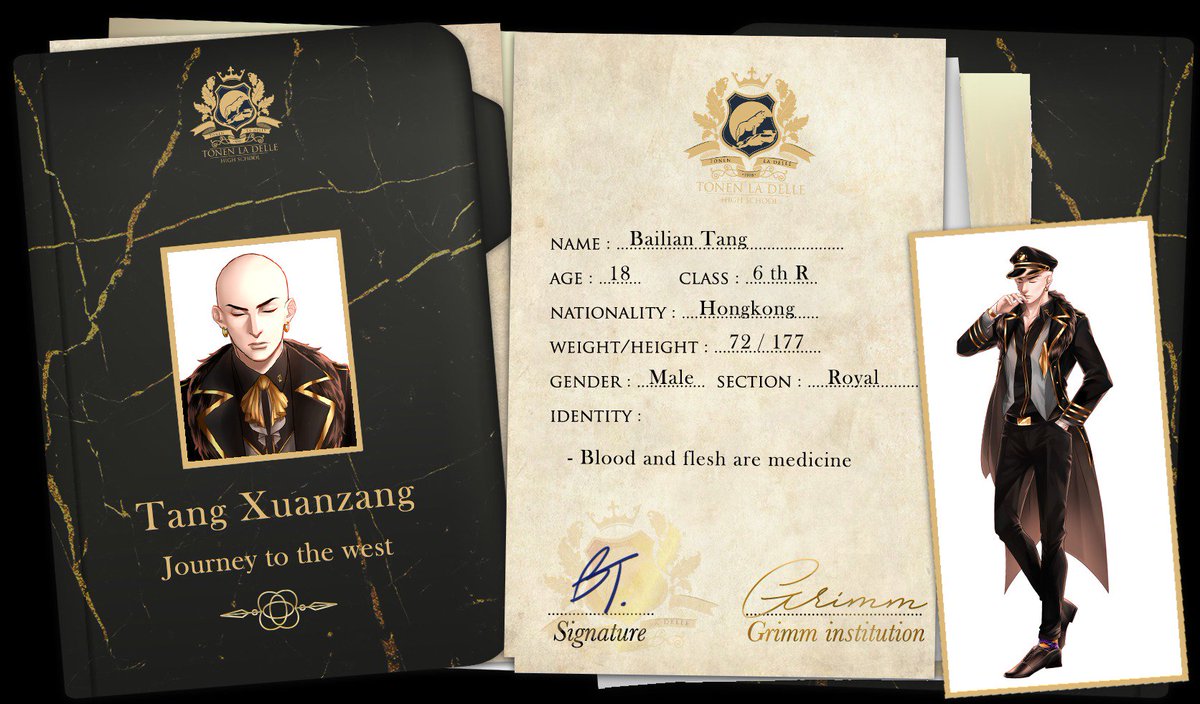 TNH_Tang's tweet photo. ไป๋เหลียน ถัง [Báilián Táng] นักเรียนแลกเปลี่ยน ปี 6 (R) 

พระถังซัมจั๋ง จาก ไซอิ๋ว 

Doc : https://t.co/zVIyYm9FGn

/บวกโรลโคได้ มึนๆ เงียบๆ เห็นหลับตาไม่ได้แปลว่าหลับอยู่หรือหลับใน-- https://t.co/ZXNJfl6pAA