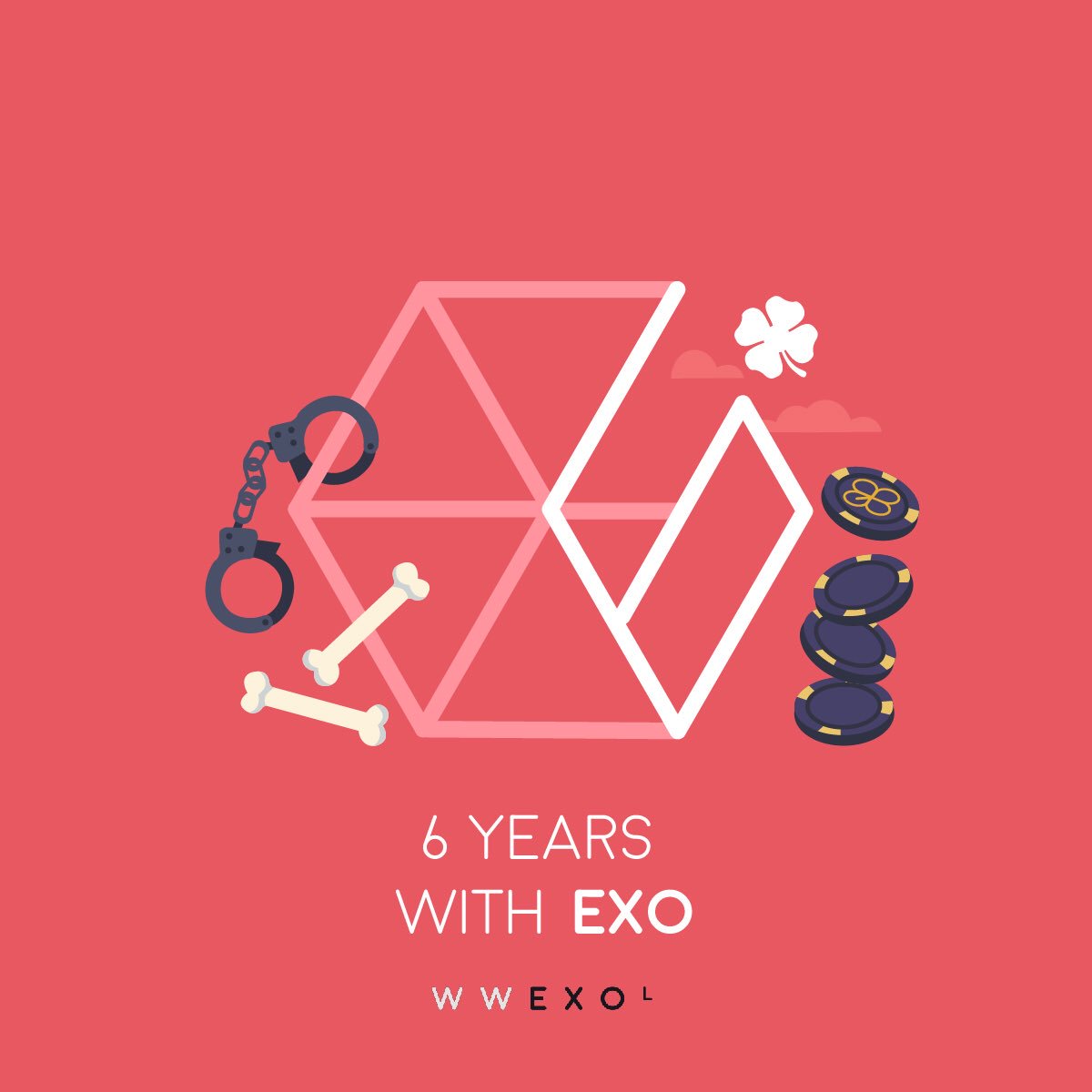 EXOUPDATE_ID's tweet photo. EXOLs’ 6th Anniversary Logos by WWEXOL ✨

🦄sihun

Era: Overdose - XOXO - EX’ACT

#ATimelessPromise @weareoneEXO #exo #exologo #exologos #weloveexo #bestexo https://t.co/BZpuTd7M5M