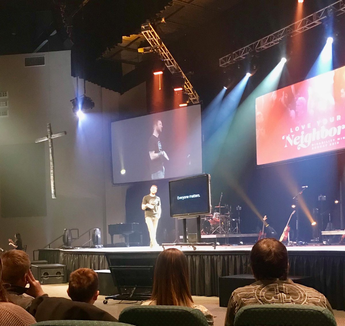 On Disability Ministry Sunday <a href="/RyanRRasmussen/">Ryan Rasmussen</a> declares “Everyone Matters!” <a href="/fcccanton/">First Christian Church</a>