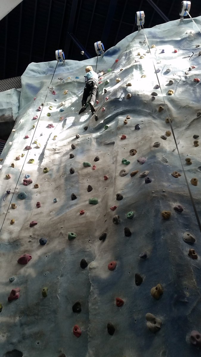 AngelaSm1th's tweet photo. Like a rat up a drain pipe... having lots of fun at @Climbzonebh @intuBraehead so far completed all the 4 and 4+ routes. Now trying 5s. #FamilyFun https://t.co/XqudFrCf83