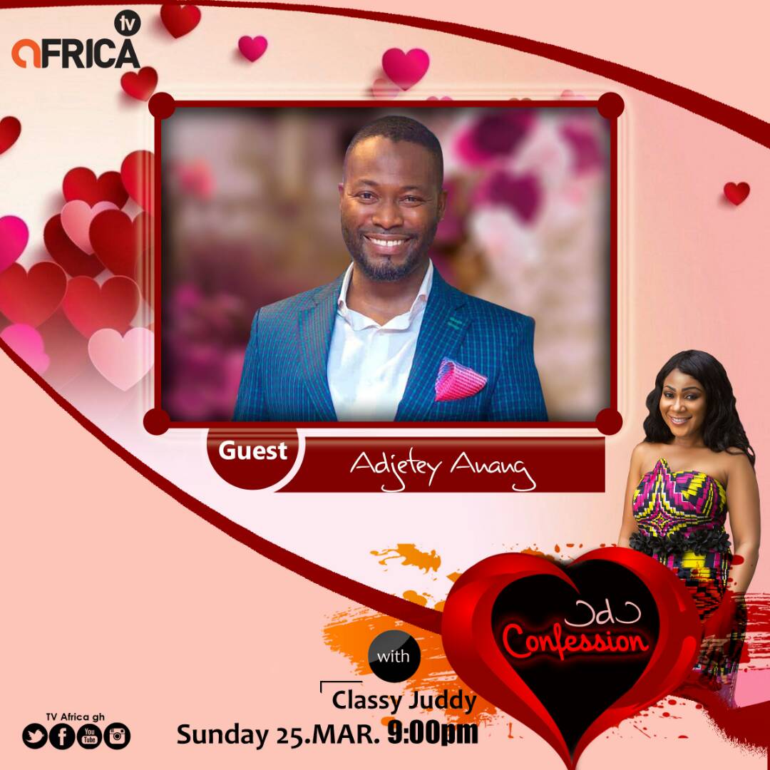 tvafricagh's tweet photo. Don't miss any bit of the conversation with Ghanaian actor @adjeteygh as he speaks to @ClassyJudyGh on #OdoConfession
Join in at 9pm on @DStv_Ghana ch. 362 https://t.co/eGycrDyA6k